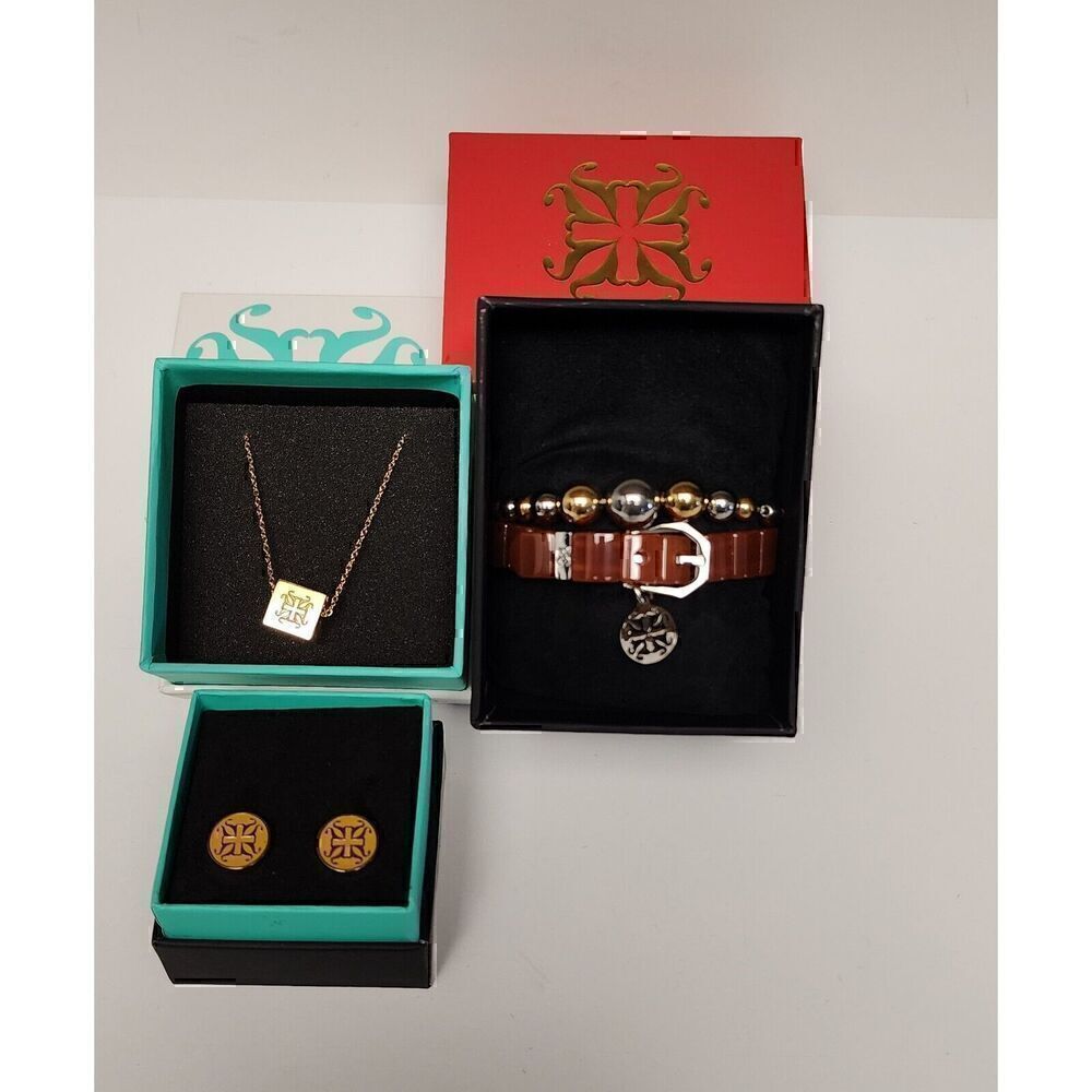 Rustic Cuff Lots Of Bracelets/Earrings & Necklace